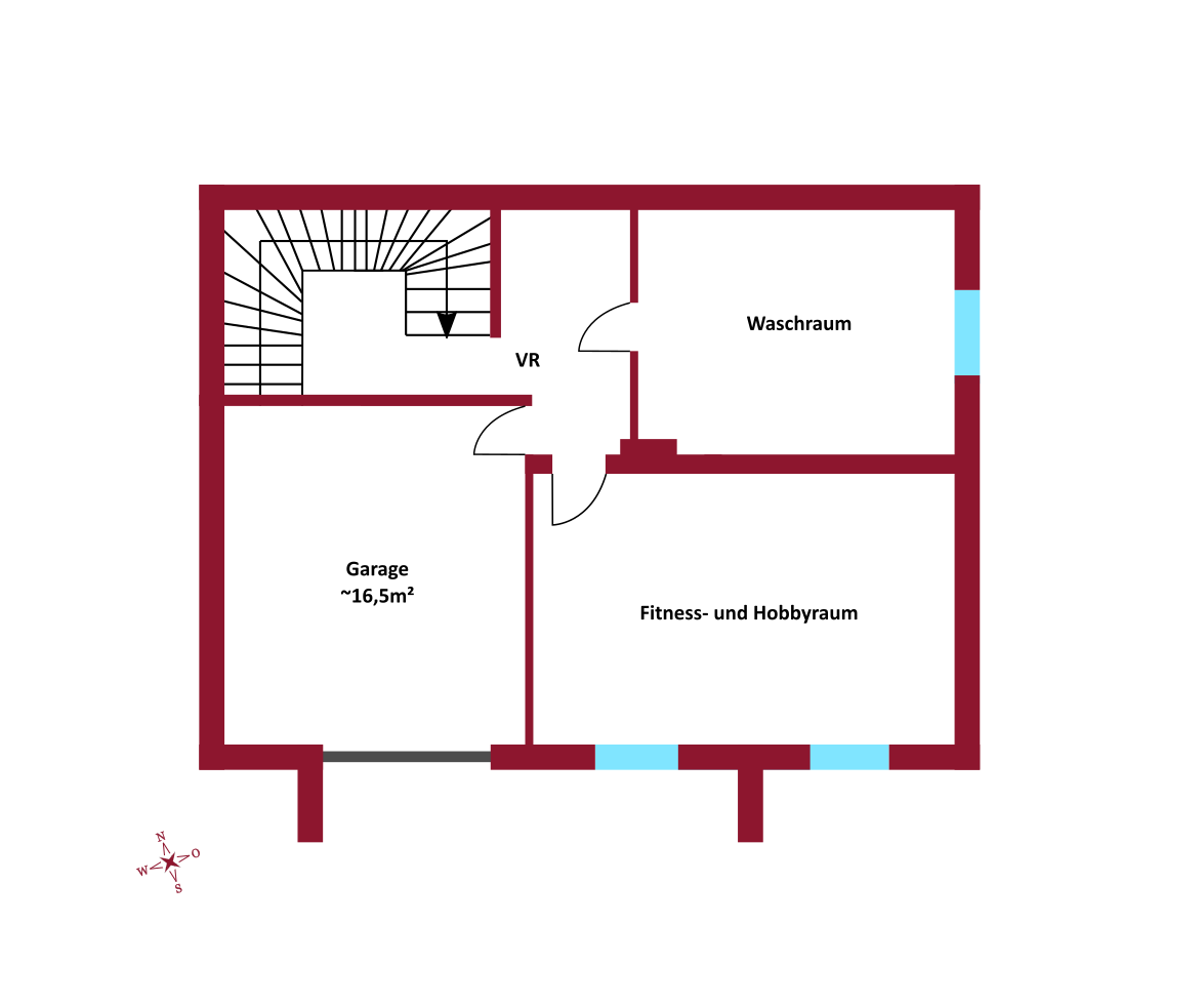 Sdwest-Loggia mit Fernblick ins Grne | Garage und Carport-Stellplatz | Absolute Ruhelage /  / 3003 Gablitz / Bild 8