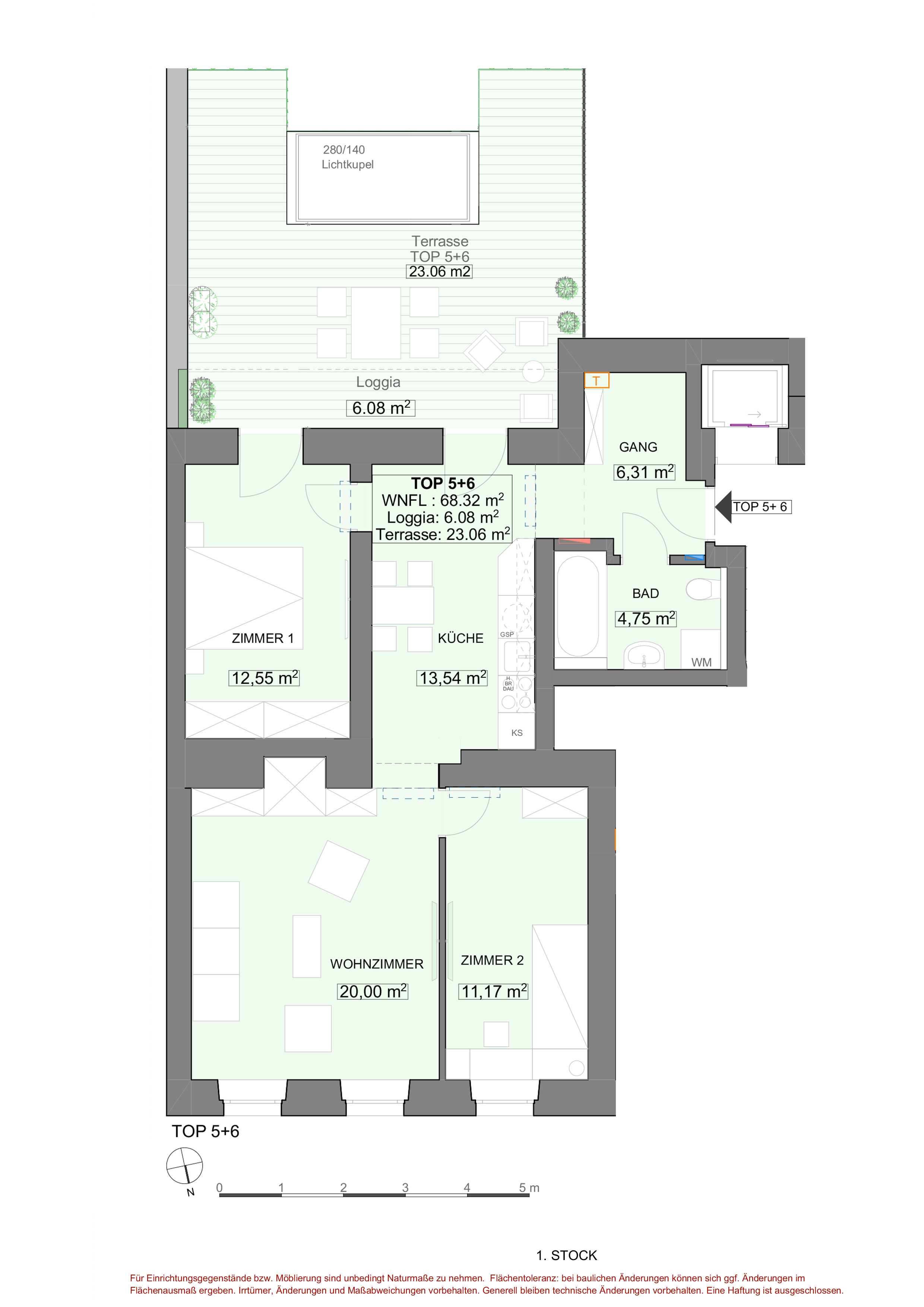 Ca. 29 m Auenflche sdlich ausgerichtet I Erstbezug nach Kernsanierung I U-Bahn Nhe I Luftwrmepumpe inkl. Khlung I  /  / 1160 Wien / Bild 1