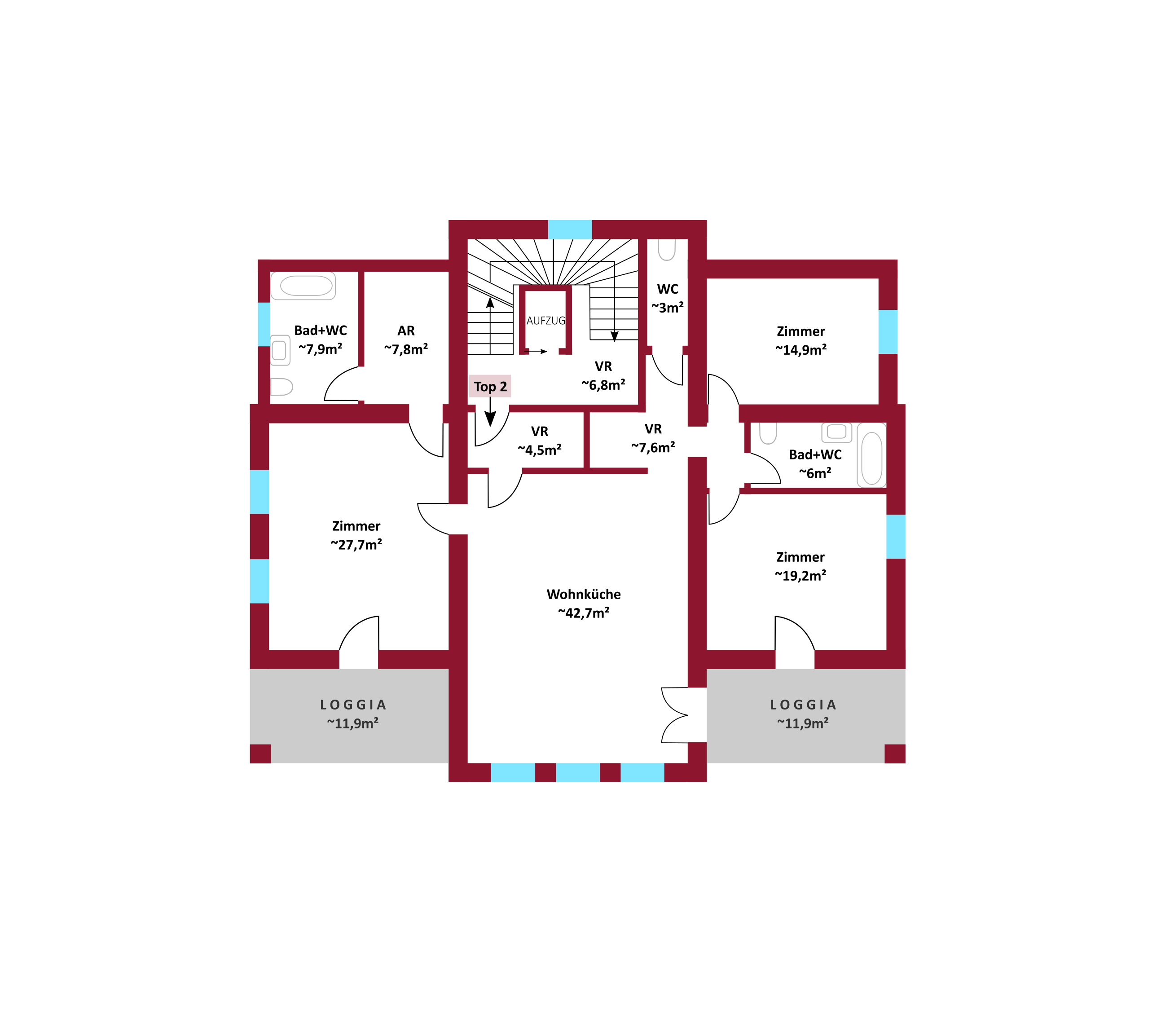 Innenausbau steht kurz bevor I Altbau kernsaniert I Sauna I Pool I Lift I Fubodenheizung mittels neuer Luftwrmepumpe I  /  / 3002 Purkersdorf / Bild 6