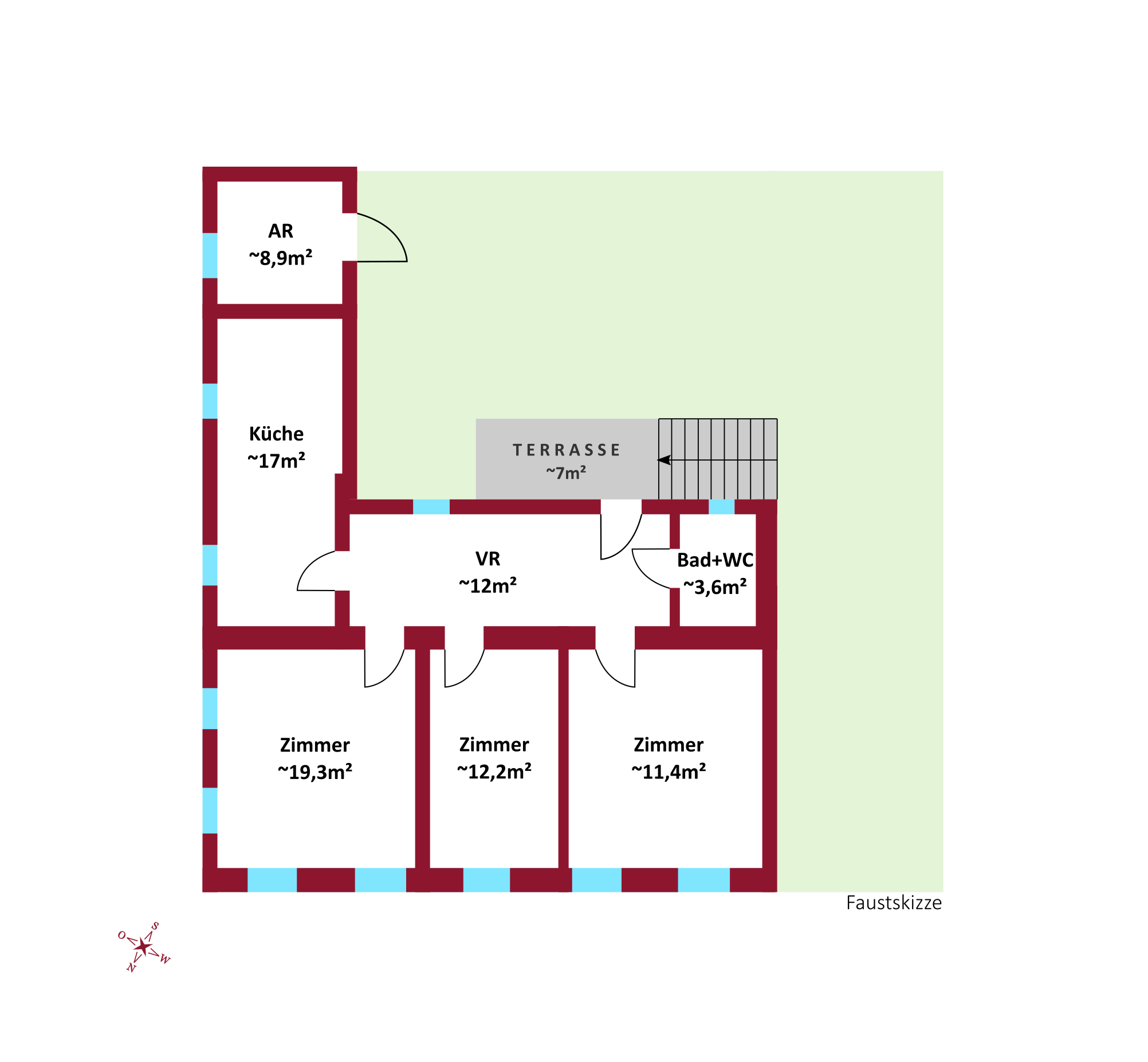 Vielseitige Mglichkeiten: Sanierung, Neubau, Teilung I Leben im Grnen & doch super Anbindung I  /  / 2231 Strasshof an der Nordbahn / Bild 4