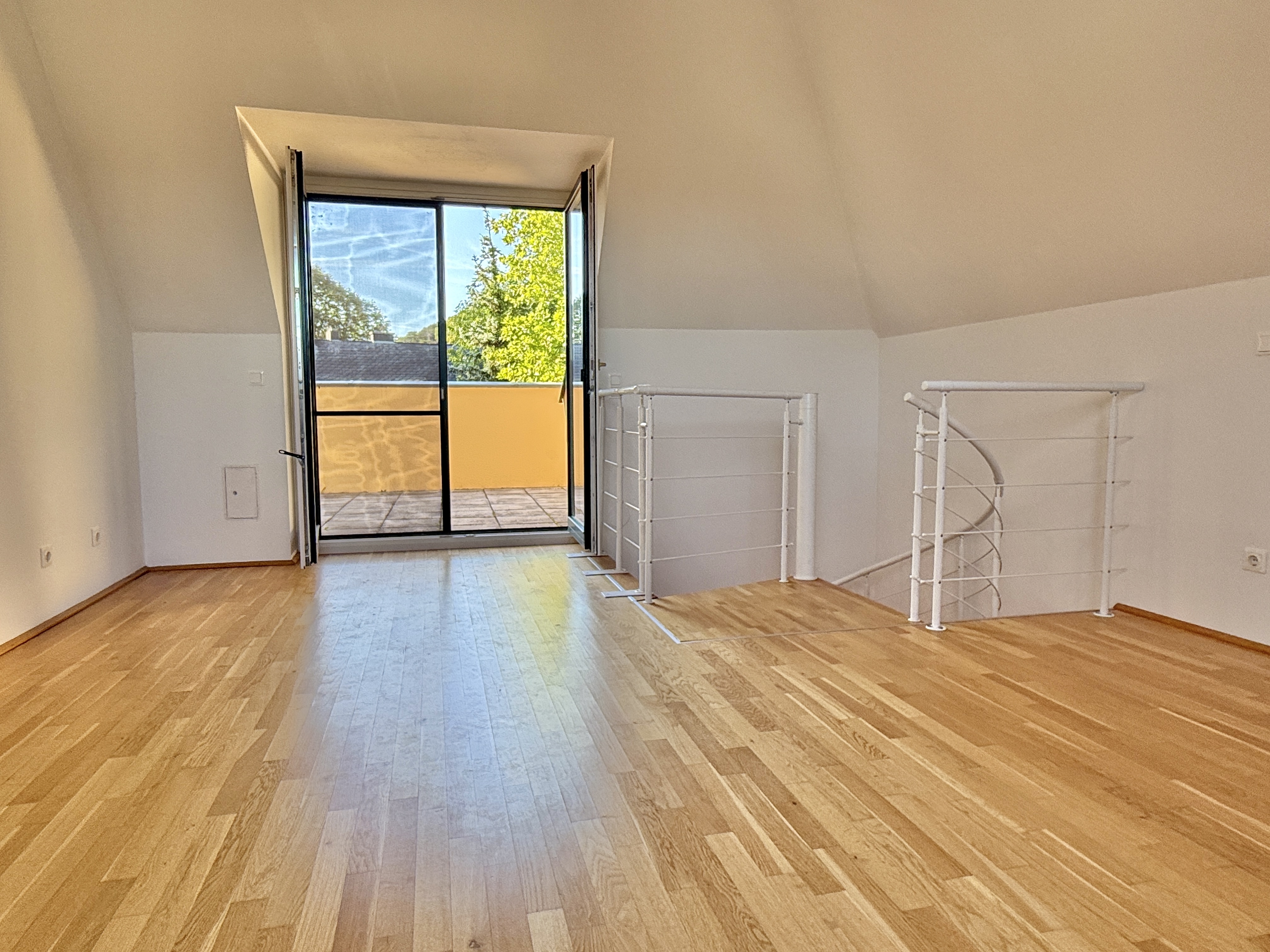  Dachterrasse mit Blick auf die Burgruine Rauhenstein | Stellpltze verfgbar I freier Mietzins I  /  / 2500 Baden / Bild 3