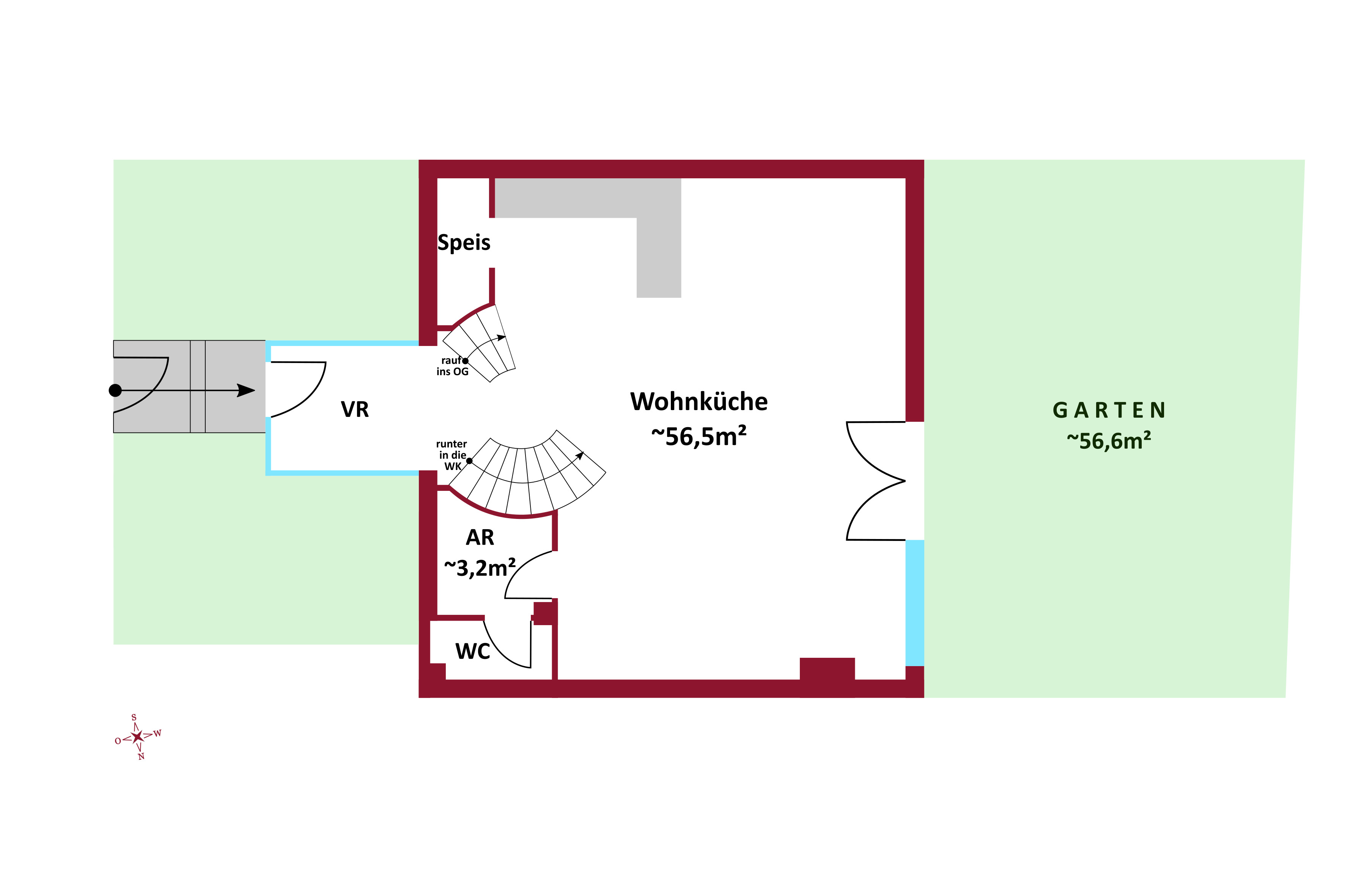 ADVENTS DEAL - Maisonette Wohnung mit ca. 122m und ca. 99m Auenflche OHNE MAKLERPROVISION! /  / 1220 Wien / Bild 5