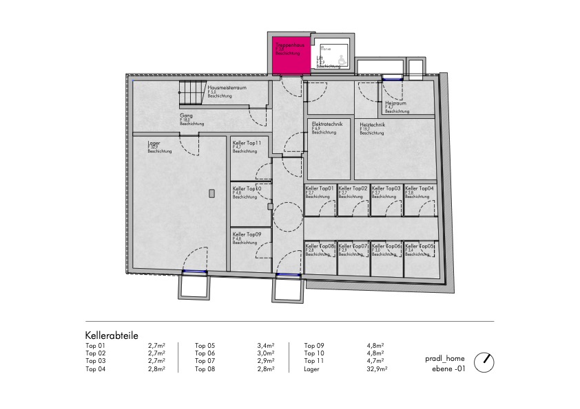 Letze Einheiten sichern! Tolle 2-Zimmer-Wohnung in wunderschnem Neubau Top 01 /  / 6020 Innsbruck / Bild 9