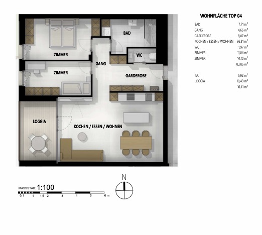Anleger aufgepasst! 372 Quadratmeter groes 01. Obergescho im Gesamtverkauf! /  / 6108 Scharnitz / Bild 3
