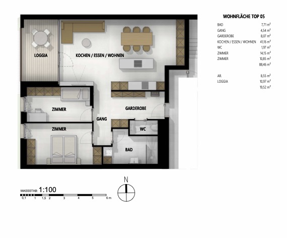 Wunderschnes Neubau-Projekt in bester und zentralster Lage von Scharnitz! /  / 6108 Scharnitz / Bild 8