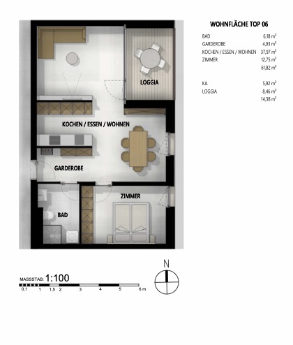 Wunderschnes Neubau-Projekt in bester und zentralster Lage von Scharnitz! /  / 6108 Scharnitz / Bild 9