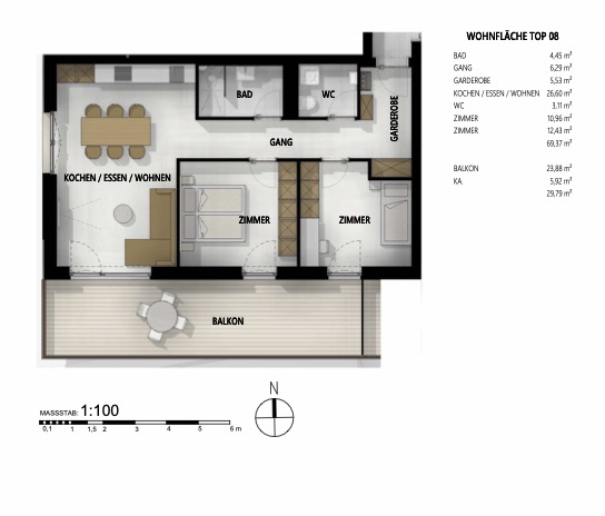 Wunderschnes Neubau-Projekt in bester und zentralster Lage von Scharnitz! /  / 6108 Scharnitz / Bild 1