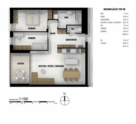 Wunderschnes Neubau-Projekt in bester und zentralster Lage von Scharnitz! /  / 6108 Scharnitz / Bild 2