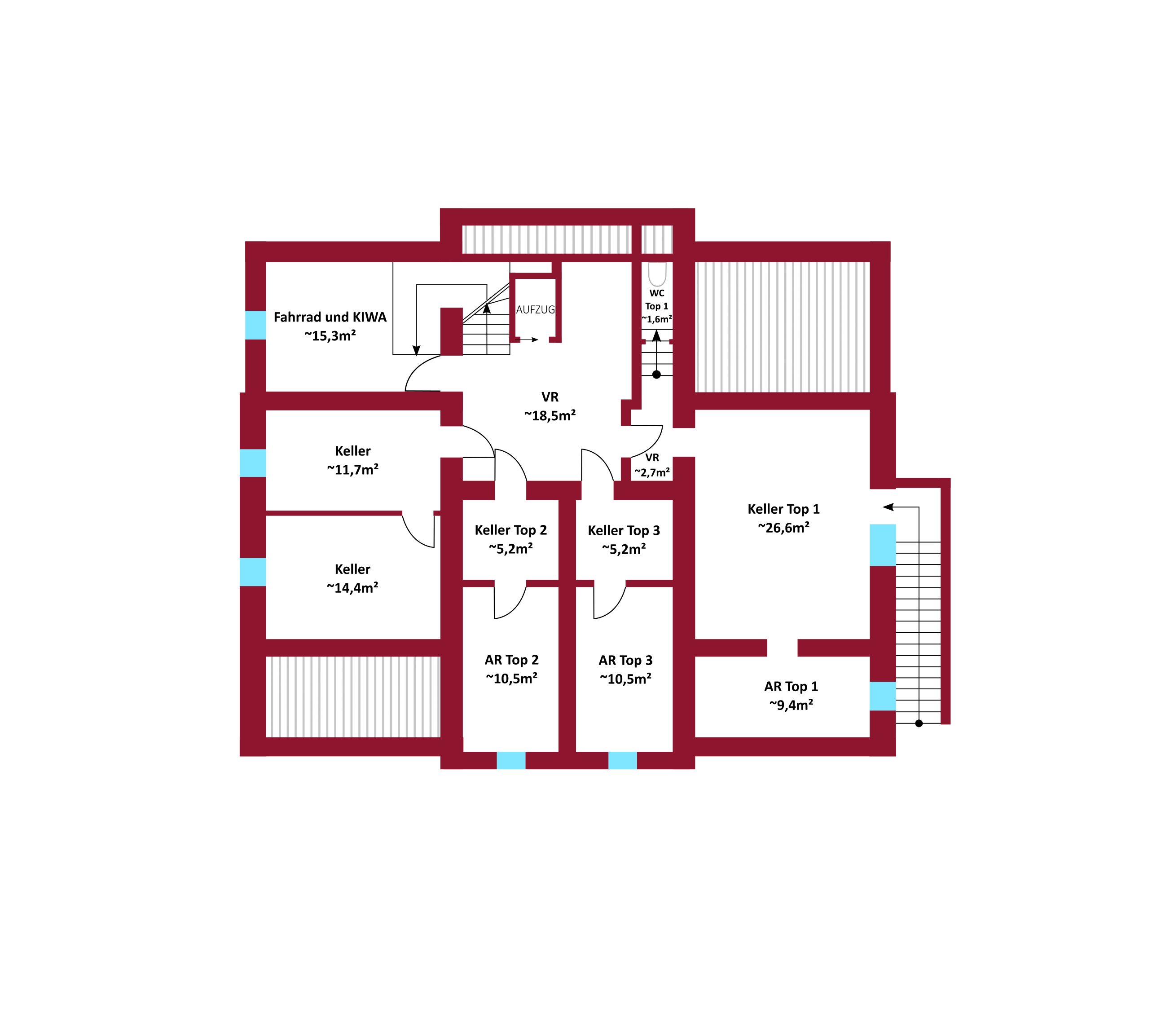Mitten im Grnen & im Villenviertel: exklusive Gartenwohnung mit ca. 785 m Auenflche, beheiztem Wintergarten, Pool, Luftwrmepumpe u.v.m.! /  / 3002 Purkersdorf / Bild 3