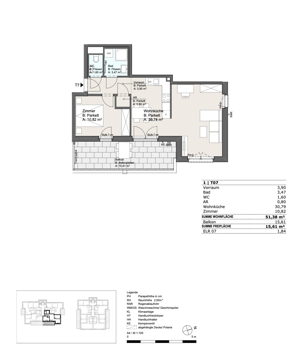 Nhe Mhlwasser I Klimaaktiv-zertifiziert I Tiefgarage I Wrmepumpe I Fubodenheizung & Khlung I PV-Anlage /  / 1220 Wien / Bild 2