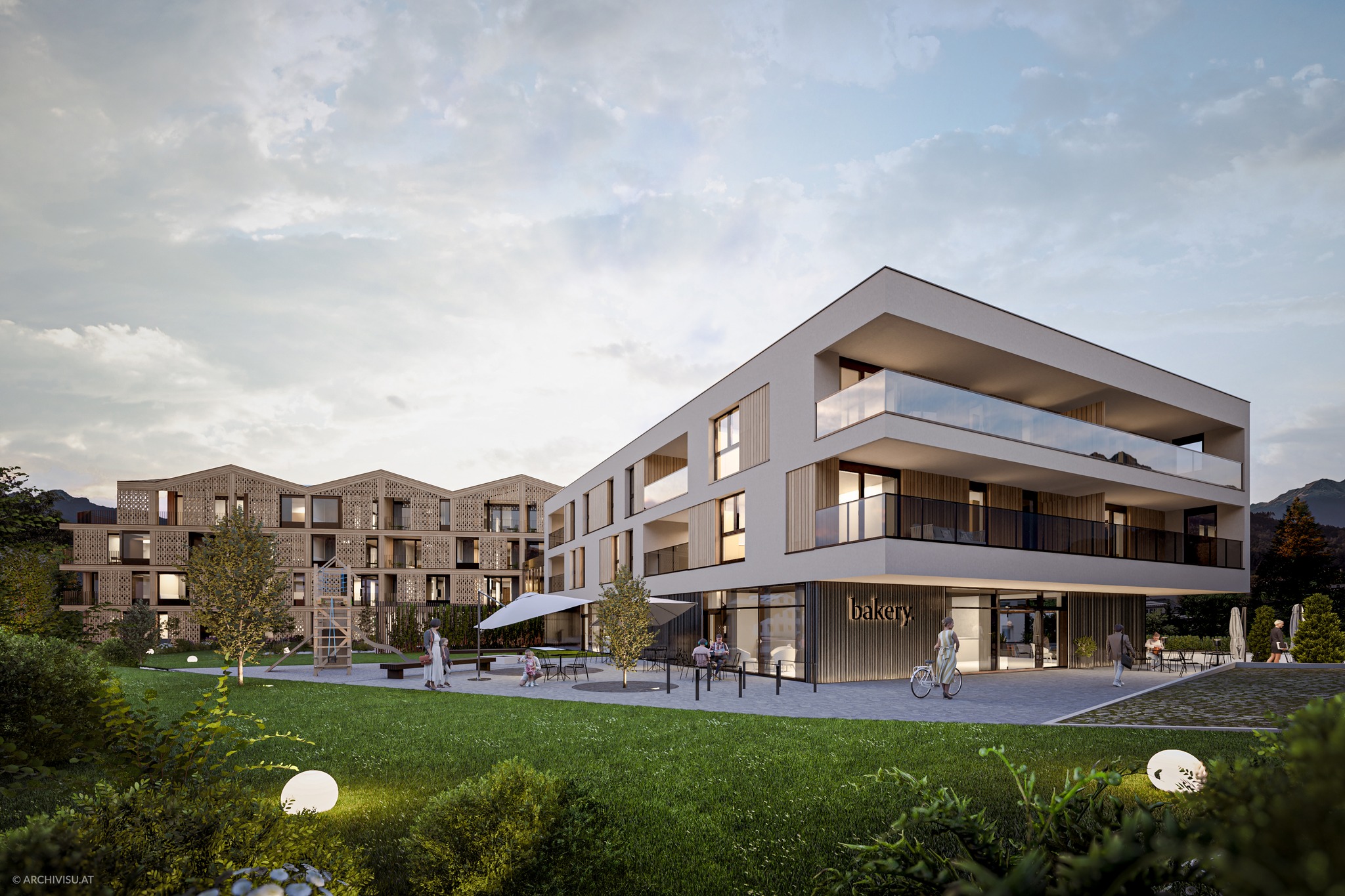 Architektonisch hochwertiger Neubau in bester Lage von Scharnitz! Top 06 /  / 6108 Scharnitz / Bild 1