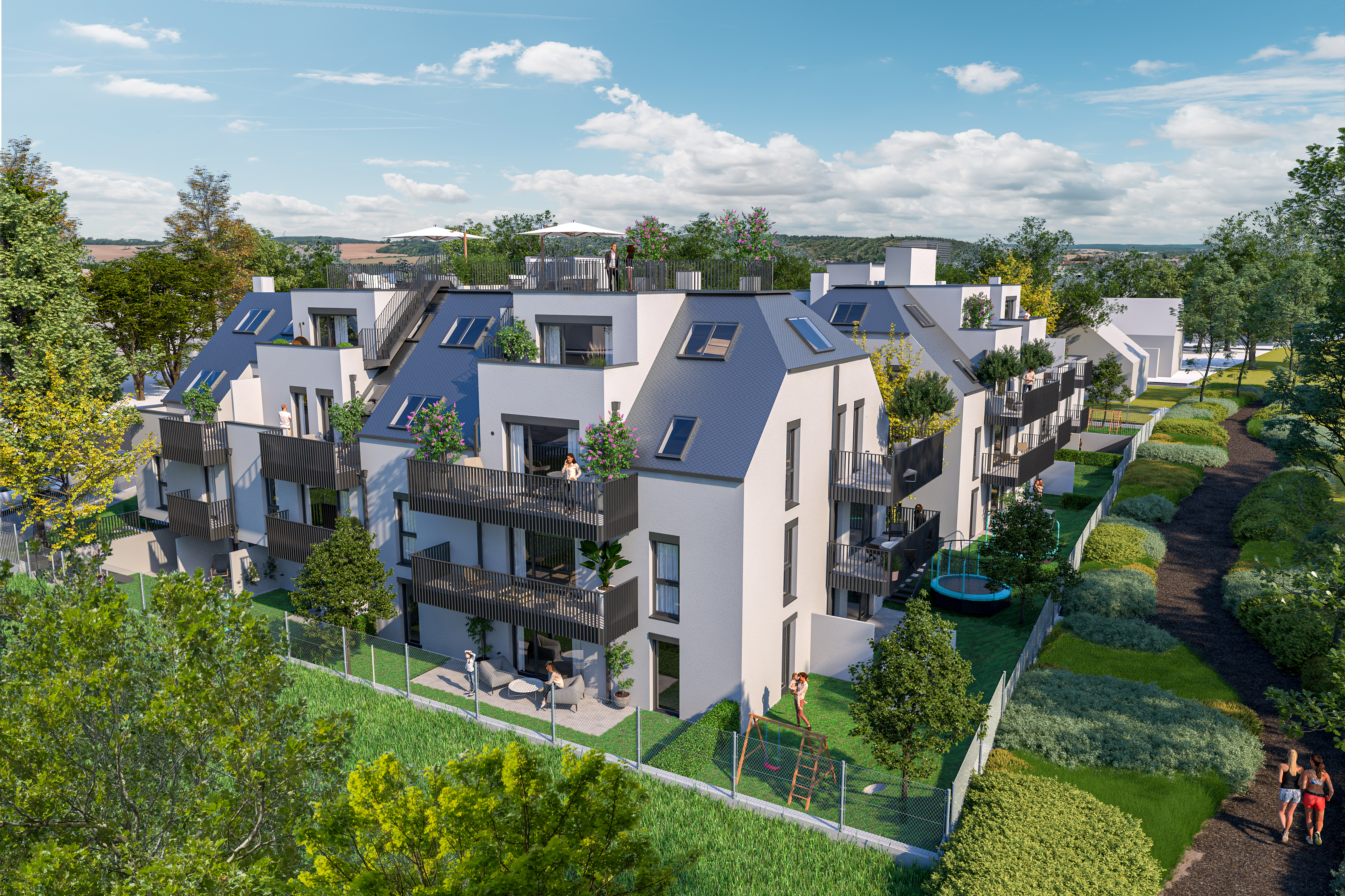 Neues Projekt in der Schwarzelackenau beim Marchfeldkanal - noch 17 Einheiten verfgbar!  /  / 1210 Wien / Bild 1