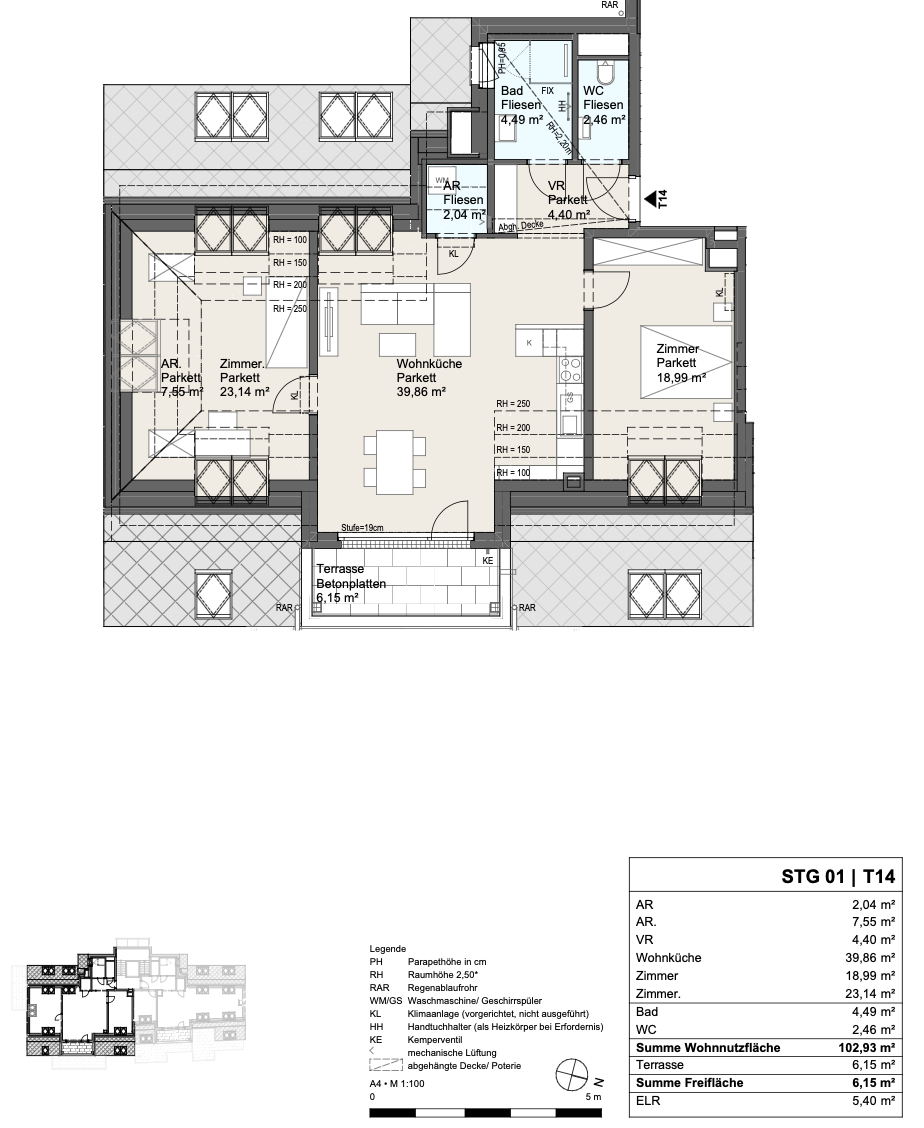 Neues Projekt in der Schwarzelackenau beim Marchfeldkanal - noch 17 Einheiten verfgbar!  /  / 1210 Wien / Bild 6