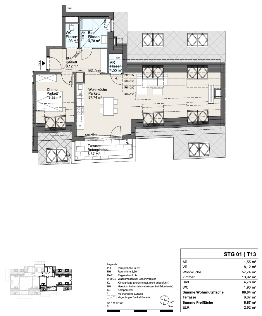 Neues Projekt in der Schwarzelackenau beim Marchfeldkanal - noch 17 Einheiten verfgbar!  /  / 1210 Wien / Bild 5