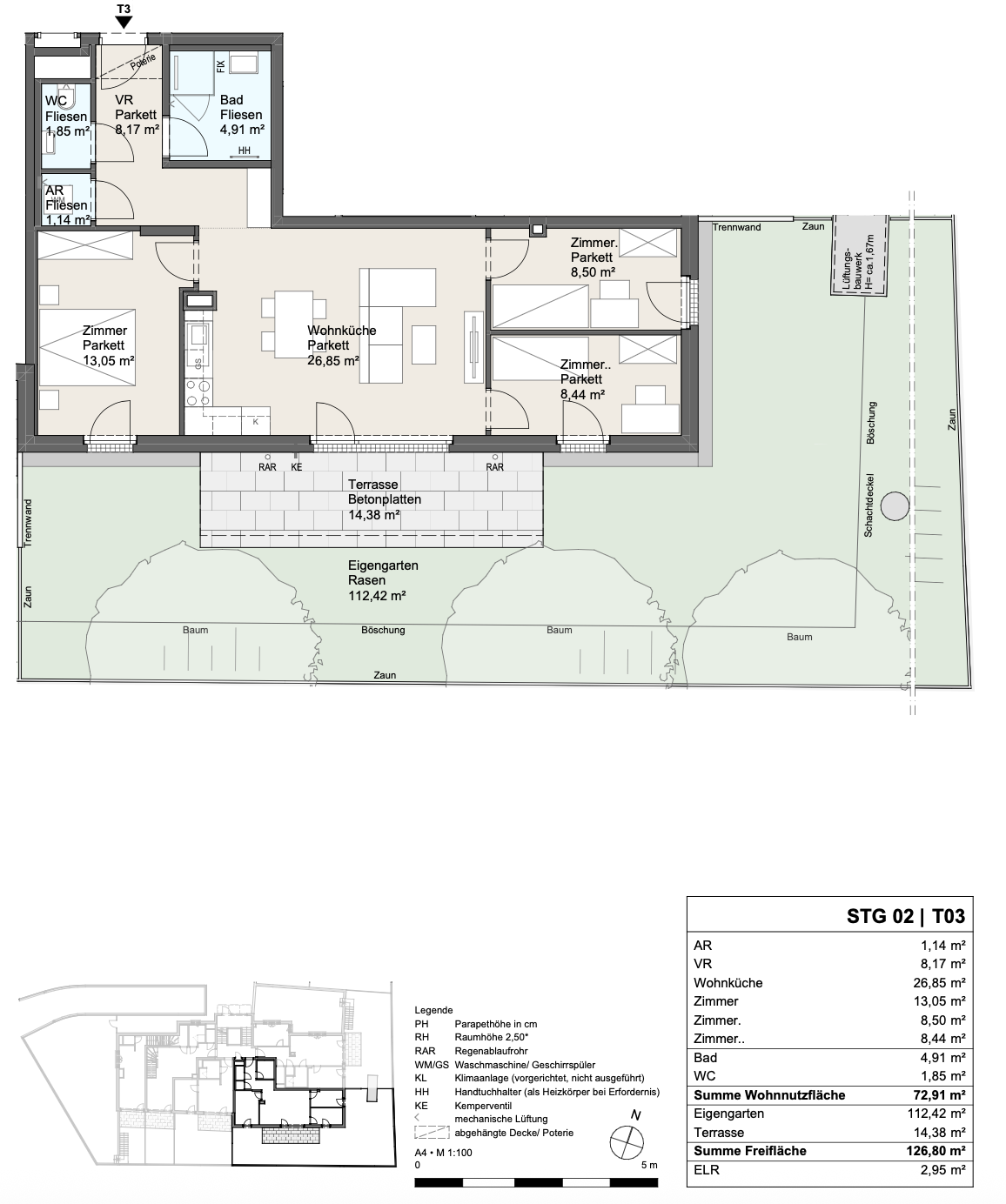 Neues Projekt in der Schwarzelackenau beim Marchfeldkanal - noch 17 Einheiten verfgbar!  /  / 1210 Wien / Bild 8