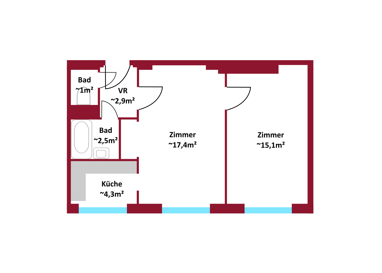  Leben zwischen Augarten, Prater & Karmelitermarkt !  /  / 1020 Wien / Bild 3